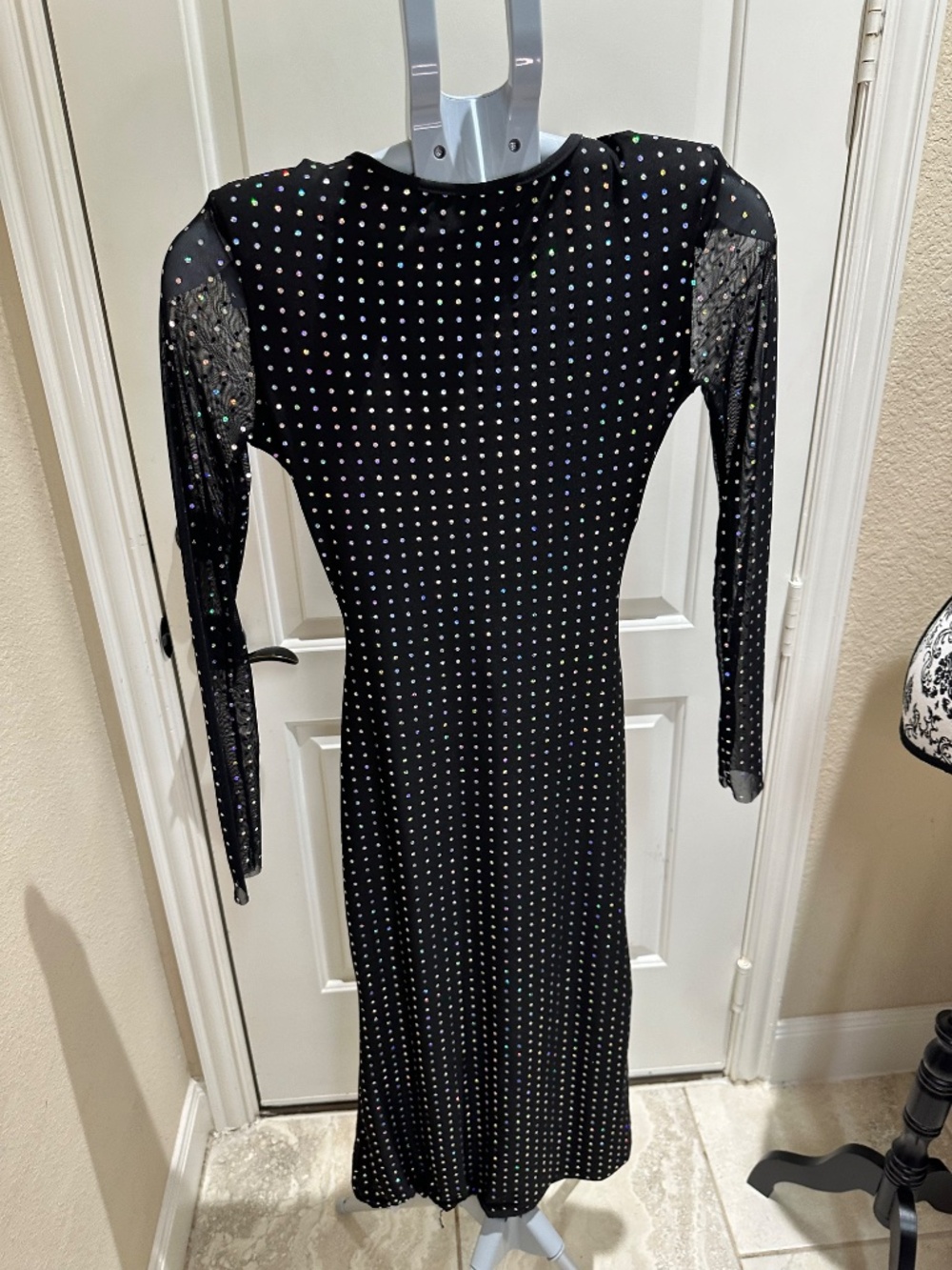 Salvatore Long Sleeve Midi Dress Petal & Pup - Picture 6 of 7